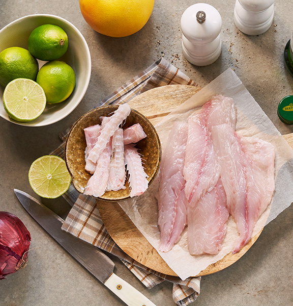 Grapefruit Ceviche mit BERTOLLI