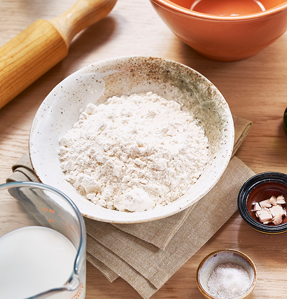 Olivenölbrot BERTOLLI mit Weintrauben und Blauschimmelkäse