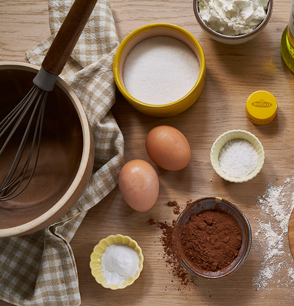 Schokoladen-Kürbiskuchen saftig mit BERTOLLI Olivenöl Cucina